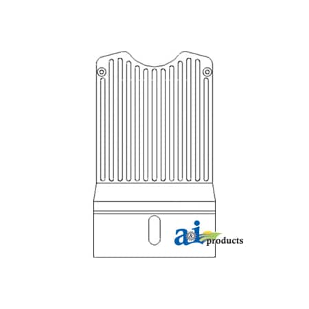 A & I Products Grille 15" x27" x2" A-NCA8200A